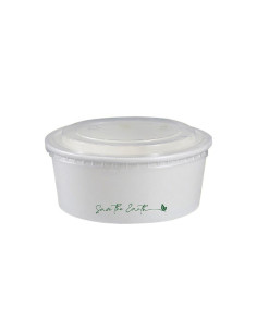 ✅ Ensaladera de Papel Blanca 500 cc - Envío Gratuito 24h.