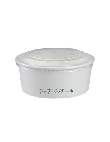 ✅ Saladeira de Papel Branca 750 cc - Envio Gratuito 24h.