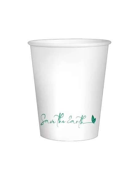▶️ Vaso de papel blanco 7 OZ - Envío 24h.