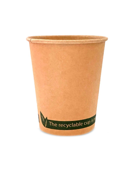 ▶️ Vaso de Cartón Kraft 12 OZ - Envío 24h.