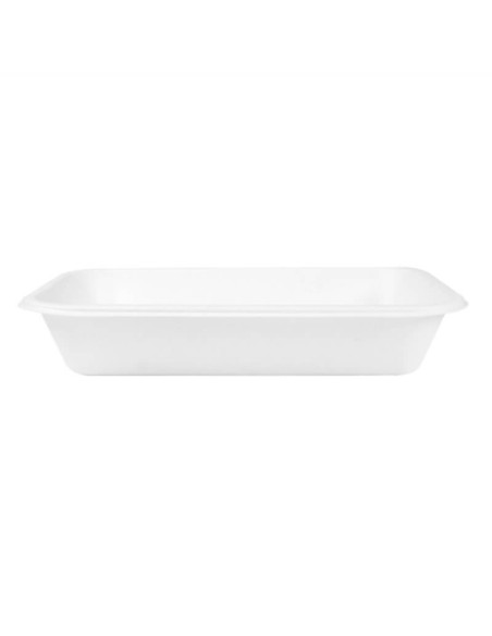 ▷ Bandeja de Cana-de-Açúcar 210x140x35mm - Envio 24h.