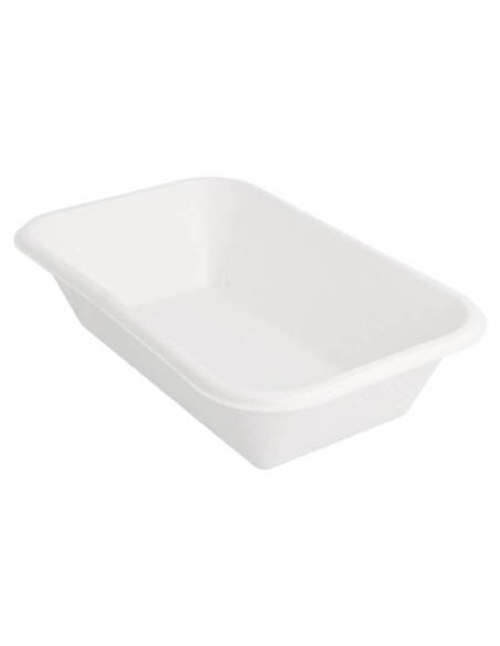 ▷ Bandeja de Caña de Azúcar 210x140x50mm 940 cc - Envío 24h.