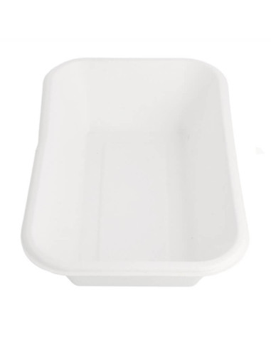 ▷ Bandeja de Caña de Azúcar 210x140x50mm 940 cc - Envío 24h.