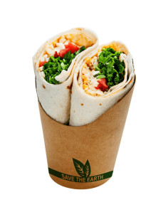 ▷ Vaso Cartón para Fritos y Wraps 500 ml.