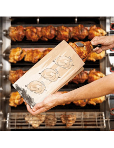 ▷ Bolsa Para Pollo Asado 18+5,5X33 cm  - Envío 24h. 2