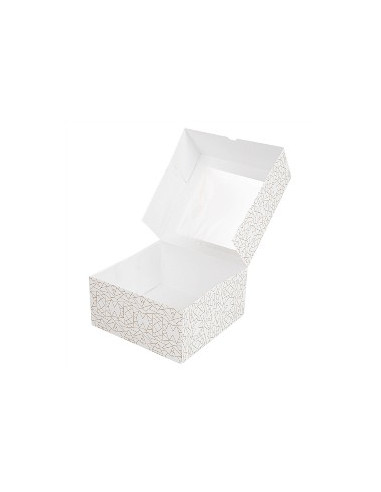 ▷ Caja para Tarta con Ventana 24x24x12cm– Envío Gratuito 24h.