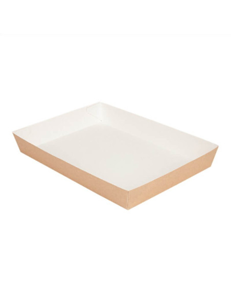 ▷ Bandeja de Papel Cuadrada 25,5x18x3,7cm - Envío 24h.