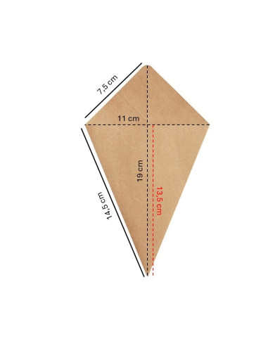 ▷ Envase para Fritos con Salsero 165X195 mm