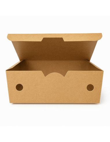 ▶️Caja para fritos Mediana 500 cc 135X85X51mm. (500 Uds.)