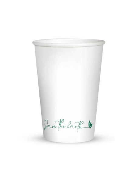 ▶️ Copo de papel branco 7,5 OZ para servir água - Envio 24h.