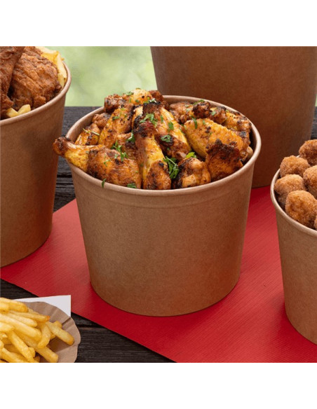 ✅ Cubos de pollo con tapa 2550 ml  - Envío Gratuito 24h.