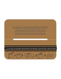▷ Fecho para Saco de Papel 19,5x15 cm - Envio 24h.