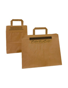 ▷ Cierre para Bolsa de Papel 19,5x15 cm - Envío 24h. 2