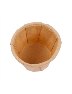 ▷ Salsero de Papel Plisado Kraft 3.5 Oz/100 ml. - Envío 24h 2