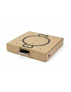 ✅ Cajas para Transportar Paellas Marrón 50x50 cm - Envío Gratuito 24h. 2