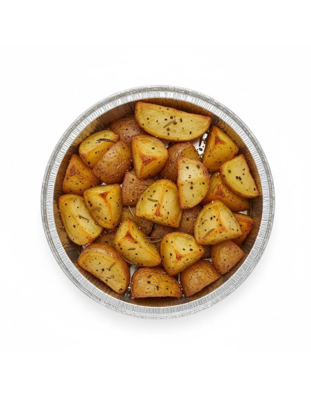 ▷ Envase de Aluminio + Tapa Patatas Asadas / Medio Pollo  - Envío 24h.