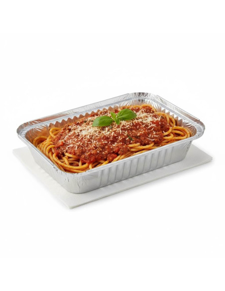 ▷ Envase de Aluminio Desechables para Comida 650 cc - Envío 24h.