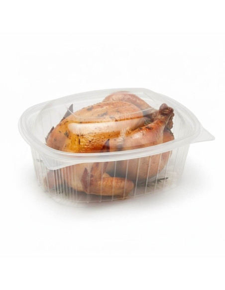 ▷ Envase de Plástico para Pollo Asado - Envío Gratuito 24h.