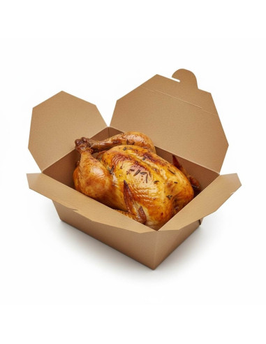 ✅ Caja Americana de Papel Kraft 3.000 cc - Envío 24 h.