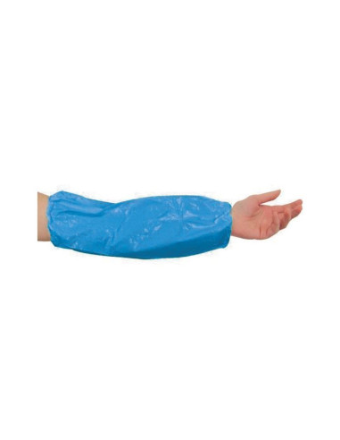 ▷ Manguito Descartável de Polietileno Azul - Envases del Mediterráneo
