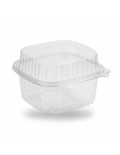 ▷ Tarrina de Bisagra de Plástico PET 2000 cc - Envío 24h | Envases del Mediterráneo