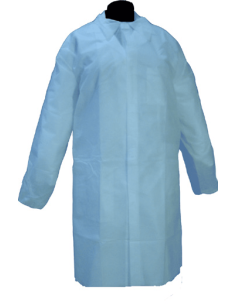 Bata Desechable Azul Polipropileno - Envío 24h.