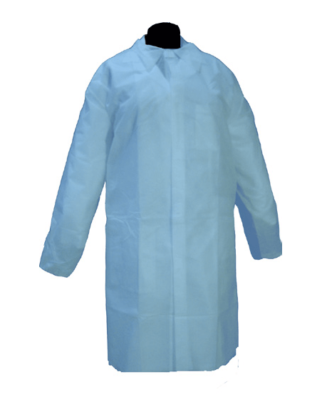 Bata Descartável Azul Polipropileno - Envio 24h.