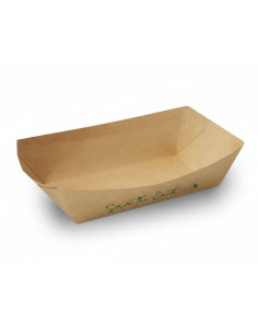 Bandeja de Papel Biodegradable 300 cc - Envío Gratuito 24 horas.