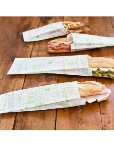 ▷ Saco de Papel para Sanduíche - Envio 24h - Envases del Mediterráneo