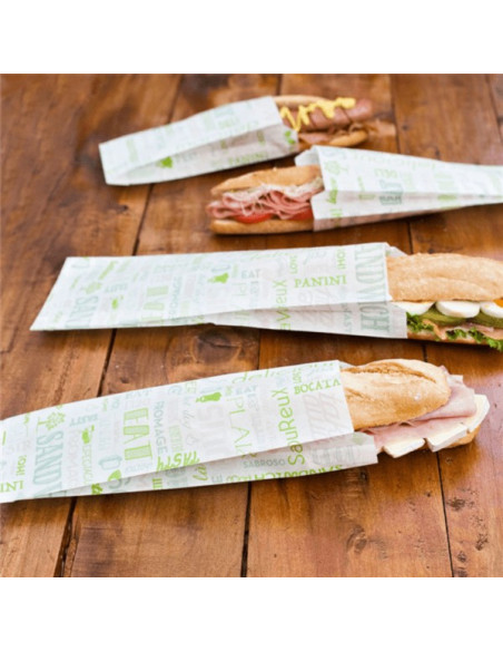▷ Bolsa de Papel para Bocadillo - Envío 24h - Envases del Mediterráneo