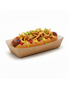 ? Bandeja Papel Hot Dog 17×55×4 cm | Envases Hot Dogs 2
