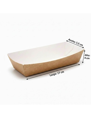 ? Bandeja Papel Hot Dog 17×55×4 cm | Envases Hot Dogs
