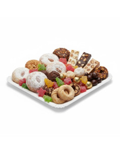 ?️Bandeja de Cartón Blanca 25x34 cm| Bandejas desechables 2