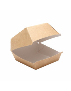 ? Caja Hamburguesa Cartón 10x10x7 cm | Envases para Burgers