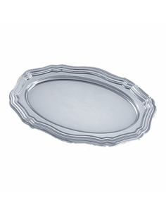 ▷ Bandeja de Catering Plateada 26x40 cm. - Envío Gratuito 24h.