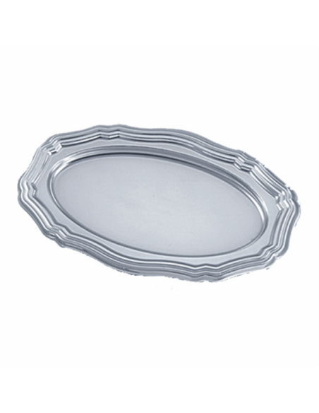 ▷ Bandeja de Catering Prateada 26x40 cm. - Envio Gratuito 24h.