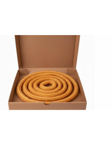 ▶️Caixa para pizza biodegradável Kraft 330x330x40mm (100 Unidades)