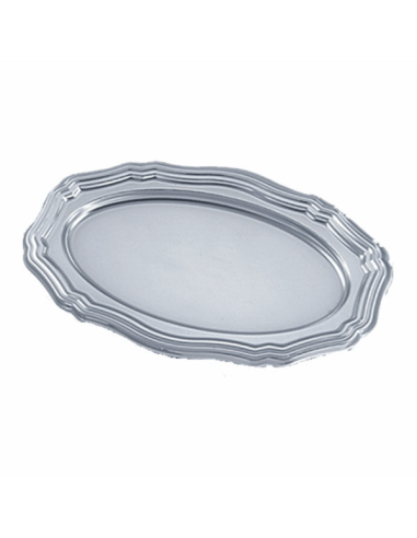 ▷ Bandeja de Catering Prateada 30x45 cm. - Envio Gratuito 24h.
