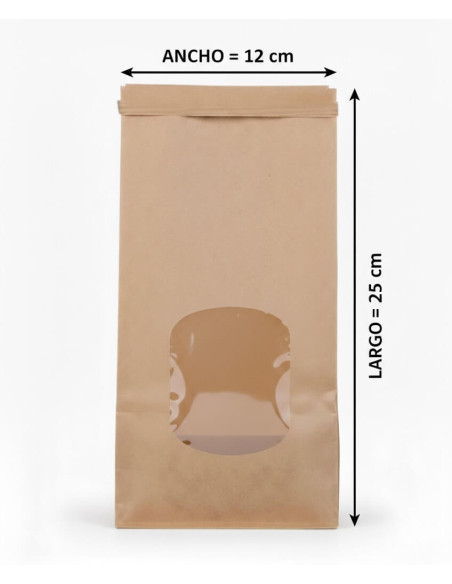 ▶️ Bolsa para fruta antihumedad 18x32+10cm ??