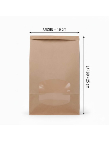 ▶️ Bolsa para fruta antihumedad 16x7x25 cm ??
