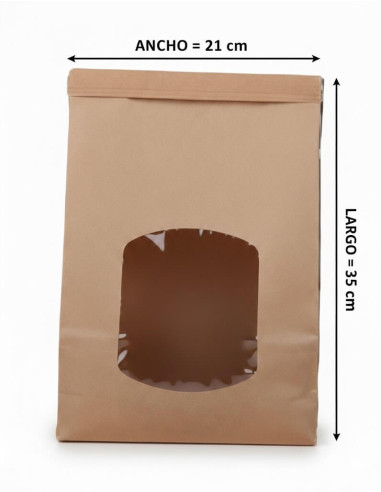 ▶️ Bolsa para fruta antihumedad 21x9x35 cm ??