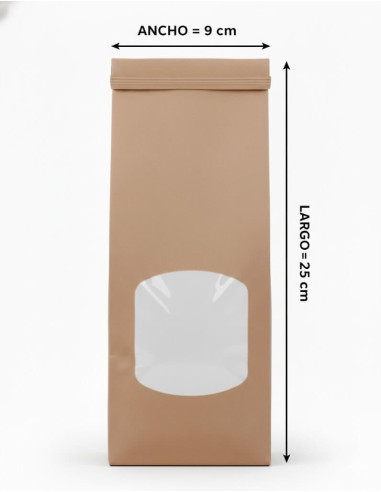 ▶️ Bolsa para fruta antihumedad 9x6x25 cm ??