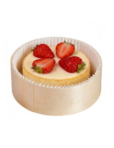 ? Molde de Madeira para Forno com Tampa e Cápsula Ø130×50 mm ? Envio Gratuito 24h