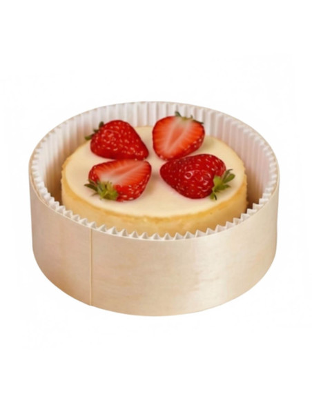 ? Molde de Madera Horneable con Tapa y Cápsula Ø130x50 mm? Envío Gratuito 24h