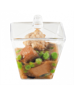 ▷ Recipiente de Plástico para Catering + Tampa - Envio 24h.