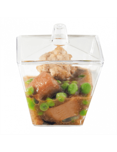 ▷ Recipiente de Plástico para Catering + Tampa - Envio 24h.