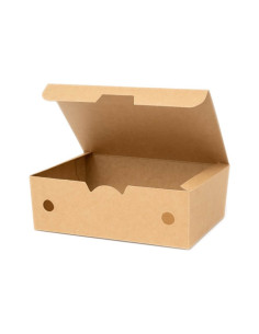 ▶️Caja para fritos Mediana 500 cc 135X85X51mm. (500 Uds.)