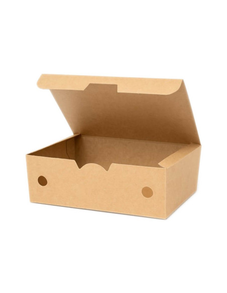▶️Caja para fritos Mediana 500 cc 135X85X51mm. (500 Uds.)
