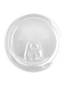 ▷ Tapa Plana PET con Cierre Ø 95mm - Envío 24 h.