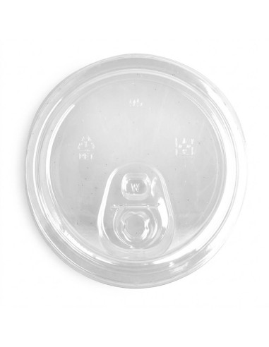 ▷ Tapa Plana PET con Cierre Ø 95mm - Envío 24 h.